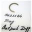 GM ACDelco 8631136 Output Differential Snap Ring General Motors Transmission New