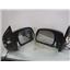 1999 - 2007 FORD F250 F350 XLT LARIAT MIRRORS ( DRIVER/PASSENGER ) BLACK ( OEM )