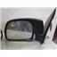 1999 - 2007 FORD F250 F350 XLT LARIAT MIRRORS ( DRIVER/PASSENGER ) BLACK ( OEM )