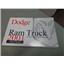 2001 DODGE RAM 5.9 CUMMINS DIESEL OWNERS MANUAL WITH CASE ( OEM )   TAG #1662