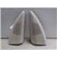1998 - 02 MERCEDES BENZ ML320 DOOR PILLAR COVERS - TWEETERS SPEAKERS ( TAN ) OEM