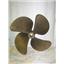Boaters Resale Shop of TX 1806 1744.11 BRONZE 4 BLADE 22RH25 PROP - 1-7/8" CUP