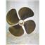 Boaters Resale Shop of TX 1806 1744.11 BRONZE 4 BLADE 22RH25 PROP - 1-7/8" CUP