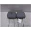 2005 - 2007 FORD F350 F250 CREW CAB REAR SEAT (GREY) CLOTH HEAD RESTS