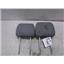 2005 - 2007 FORD F350 F250 CREW CAB REAR SEAT (GREY) CLOTH HEAD RESTS