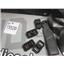 2004 - 2005 GMC 2500 SLT CREWCAB REAR SEAT BELTS CHARCOAL GREY OEM
