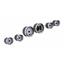 70-72 Chevelle Sweep Black Dash Carrier Dakota Digital Silver HDX Universa Gauge