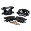 Wilwood D52 2.00/1.00 Front Caliper Kit Black Powdercoat 140-11291-BK Pr w/ Pads