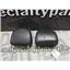 2003 - 2005 DODGE RAM LARAMIE FRONT SEAT HEAD RESTS LEATHER GREY OEM