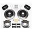 59-64 Impala Wilwood 4 Wheel Disc Brake Kit 11" Drilled Black Caliper
