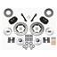 73-77 Chevelle Manual 4 Wheel Wilwood Disc Brake Kit 11" Drilled Black Caliper