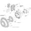 73-77 Chevelle Wilwood Manual 4 Wheel Disc Brake Kit 11" Rotors Black Caliper