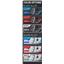 82-86 S10 Pickup Carbon Dash Carrier w/ Dakota Digital VHX Universal 6 Gauge