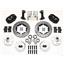 64-70 Skylark Cutlass GTO Wilwood 4 Wheel Disc Brake Kit 11" Drilled Black