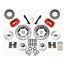 73-77 Chevelle 4 Wheel Wilwood Disc Brake Kit 11" Drilled - Red Caliper