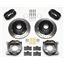 Wilwood 59-64 Impala Manual 4 Wheel Disc Big Brake Kit 12" Drilled Black Caliper