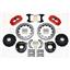 Wilwood 64-72 Chevelle 4 Wheel Manual Disc Big Brake Kit 13" Drilled Rotor Red
