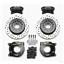 Wilwood 64-72 Chevelle Manual 4 Wheel Disc Big Brake Kit 12" Drilled Rotor Black