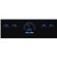 1959-60 Chevy Impala/ El Camino VHX System, Silver Face - Blue Display