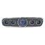 1965-66 Ford Mustang VHX System, Carbon-Fiber - Blue Display