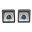 1969 Chevy Camaro VHX System Satin Alloy Style Face - Blue Display