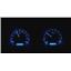 1969 Chevy Camaro VHX System Satin Alloy Style Face - Blue Display