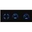 Dakota Digital 70 71 72 Pontiac GTO VHX Analog Dash Gauges System Black Alloy Blue VHX-70P-GTO-K-B