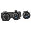Dakota Digital 70 71 72 Pontiac GTO VHX Analog Dash Gauges System Black Alloy Blue VHX-70P-GTO-K-B