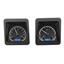 Dakota Digital 69 Chevy Camaro with Console Gauges Analog Dash Black Alloy Blue VHX-69C-CAC-K-B