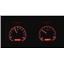 1969 Chevy Camaro VHX System Carbon Fiber Style Face - Red Display