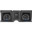 Dakota Digital 69 Chevy Camaro Dash Gauges Black Alloy Blue VHX-69C-CAM-K-B
