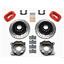 Wilwood 65-69 Mustang 4 Wheel Disc Big Brake Kit 12" Drilled Rotor Red Caliper