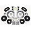 Wilwood Mopar B / E Body 4 Wheel Disc Big Brake Kit 13" Drill Black Caliper
