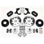 Wilwood 55-57 Chevy Bel Air 4 Wheel Disc Brake Kit 12" Rotor / Black Caliper