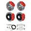 Wilwood 64-72 Chevelle El Co 4 Wheel Disc Big Brake Kit 13" Plain Red Caliper