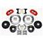 Wilwood 64-72 Chevelle El Co 4 Wheel Disc Big Brake Kit 13" Plain Red Caliper