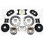 Wilwood 67-69 Camaro 4 Wheel Disc Big Brake Kit Drilled Rotor Black Caliper