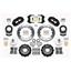 Wilwood 65-69 Mustang 4 Wheel Disc Big Brake Kit 13" Plain Rotor Black Caliper