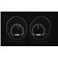 Dakota Digital 67-68 Chevy Camaro Analog Gauges Black White VHX-67C-CAM-K-W