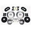 Wilwood 67-69 Camaro 4 Wheel Disc Big Brake Kit 13" Plain Rotor Black Caliper
