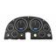 Dakota Digital 63-67 Chevy Corvette Analog Gauges Black White VHX-63C-VET-K-W