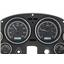 Dakota Digital 63-67 Chevy Corvette Analog Gauges Black White VHX-63C-VET-K-W