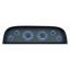 1960-63 Chevy Truck VHX System, Carbon Fiber Face - Blue Display