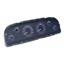 1960-63 Chevy Truck VHX System, Carbon Fiber Face - Blue Display