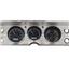 Dakota Digital 64 65 Chevy Chevelle El Camino Analog Dash Gauges Kit Black Alloy White VHX-64C-CVL-K