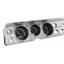Dakota Digital 64 65 Chevy Chevelle El Camino Analog Dash Gauges Kit Black Alloy White VHX-64C-CVL-K