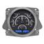 Dakota Digital 66 - 77 Ford Bronco VHX System Analog Dash Gauges Black Alloy Blue VHX-66F-BRO-K-B