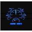 Dakota Digital 66 - 77 Ford Bronco VHX System Analog Dash Gauges Black Alloy Blue VHX-66F-BRO-K-B
