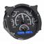 Dakota Digital 66 - 77 Ford Bronco VHX System Analog Dash Gauges Black Alloy Blue VHX-66F-BRO-K-B