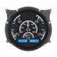 Dakota Digital 61-66 Ford Pickup Truck VHX Analog Dash Gauge System Black Alloy Blue VHX-61F-PU-K-B